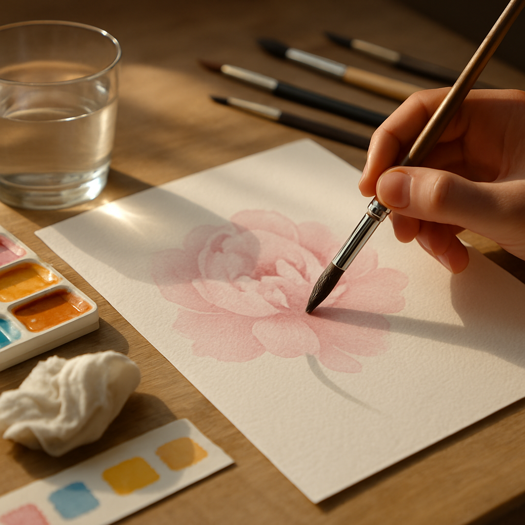Blüten Aquarellmalerei: Tipps von Brenton Holmes 64b00522 138a 4571 8aeb 9896dd711336