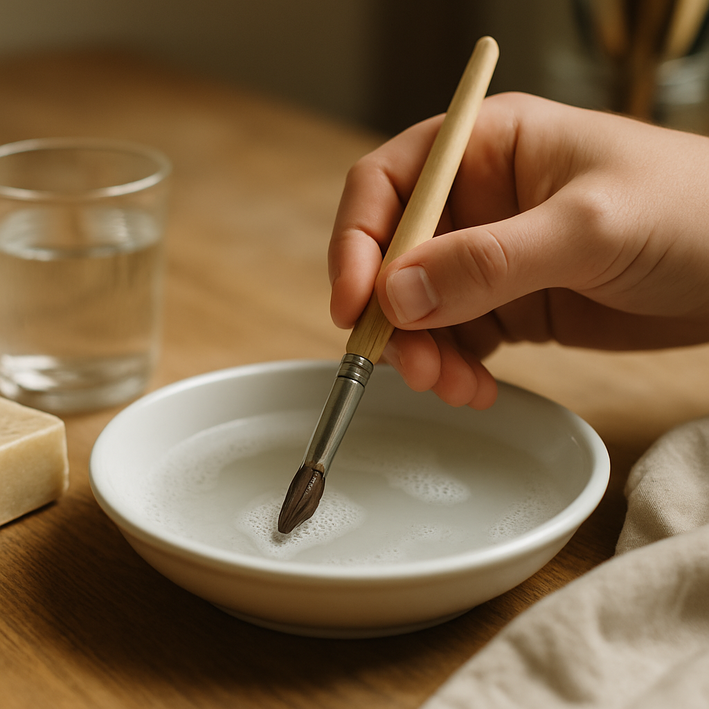 Brenton Holmes: Reinigungsmittel für Aquarellpinsel erklärt 8471b6a7 b3aa 4245 87d7 1ec15e003e1e